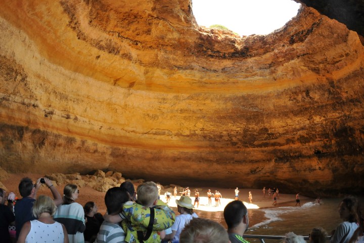 a group of people sitting at a table